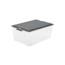 COMPACT Boîte de rangement - Transparent / L: 40.0 cm x P: 57.0 cm x H: 25.0 cm