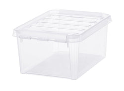 SMARTSTORE Boîte de rangement - Transparent / L: 25.0 cm x P: 34.0 cm x H: 16.0 cm