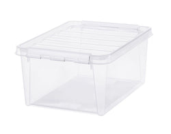 SMARTSTORE Boîte de rangement - Transparent / L: 30.0 cm x P: 40.0 cm x H: 18.0 cm