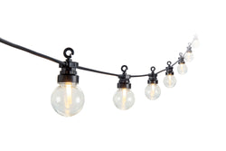 NOSTALGIC Guirlande lumineuse - Noir, Transparent