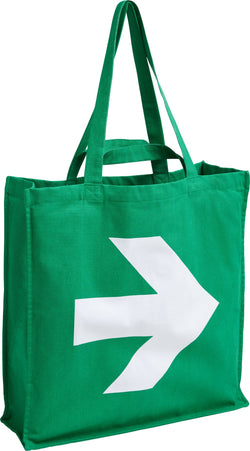 PICTO EINKAUFSTASCHE GR. PFEIL 50X17X52 - Grün / B: 50.0 cm x T: 17.0 cm x H: 52.0 cm