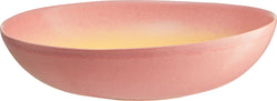 SOLE SCHUESSEL PINK/GELB D30X7.7CM - Koralle / H: 7.7 cm