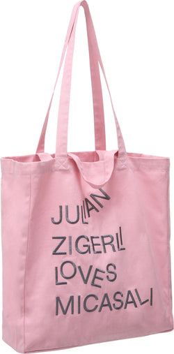 SE-ZIGERLI EINKAUFSTASCHE GRS 38X41CM RO - Rosa / B: 38.0 cm x T: 13.0 cm x H: 41.0 cm