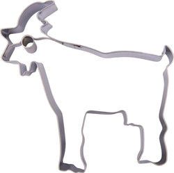 SE-ZIGERLI AUSSTECHFORM GOAT 6.7X8.5X2.5 - Silber / B: 8.5 cm x T: 6.7 cm x H: 2.5 cm