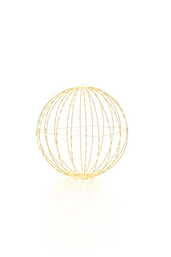ROYAL BALL LED Licht - Silberfarbig / D: 40.0 cm