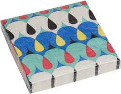 SE-CIAO PAPIERSERVIETTEN TULIPS 33X33CM - Multicolor / B: 33.0 cm x T: 33.0 cm