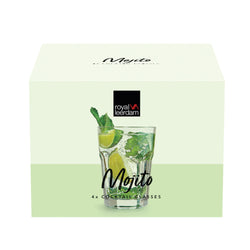 MOJITO Set de verres - Transparent / Hauteur : 13,5 cm