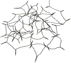 SIMA LED-Lichterkette - Dunkelgrün / B: 490.0 cm