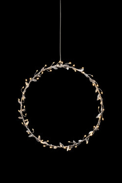 SILVER RING LED Licht - Transparent / B: 2.3 cm x H: 28.5 cm