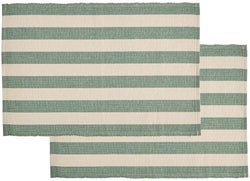 Set di 2 tovagliette MARE - Verde / L: 45,0 cm x P: 33,0 cm