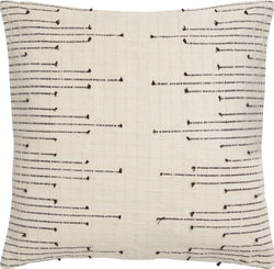 MANOLITO Cuscino decorativo - écru / L: 45.0 cm x A: 45.0 cm