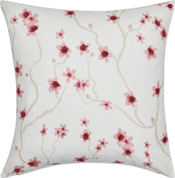 Housse de coussin décoratif JANA - Rose / L : 45,0 cm x H : 45,0 cm