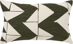 GABRIO Zierkissen - Grün / B: 30.0 cm x H: 50.0 cm