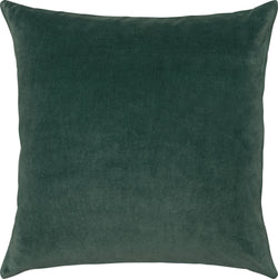 Fodera per cuscino decorativo VELLUTO - L: 45,0 cm x A: 45,0 cm / Verde scuro