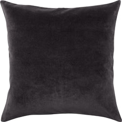 VELLUTO Zierkissenhülle - B: 45.0 cm x H: 45.0 cm / Anthrazit