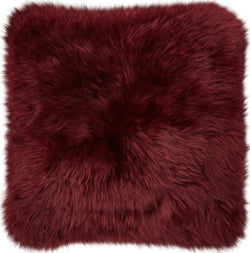 SE DAISY Fellkissen 40x40 rot - Rot / B: 40.0 cm x H: 40.0 cm