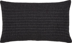 MILAN Coussin décoratif - Noir / L: 30.0 cm x H: 50.0 cm