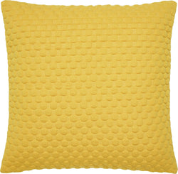 NELE Zierkissen - Gelb / B: 50.0 cm x H: 50.0 cm