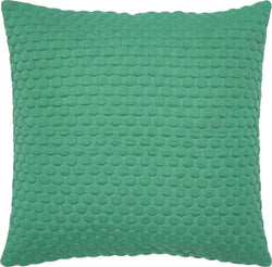 Coussin décoratif NELE - L : 50,0 cm x H : 50,0 cm / Vert