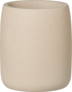 Brosse WC RIO - Godet - D : 8,0 cm x H : 10,0 cm / Beige