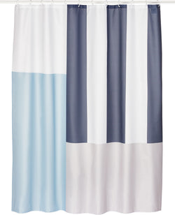 GIA Rideau de douche - Bleu / L: 180.0 cm x H: 200.0 cm