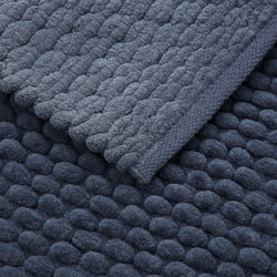 BUBBLE Badteppich - Blau / B: 60.0 cm x H: 90.0 cm