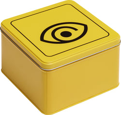 PICTO Metallbox - Gelb / B: 17.4 cm x T: 17.4 cm x H: 10.5 cm