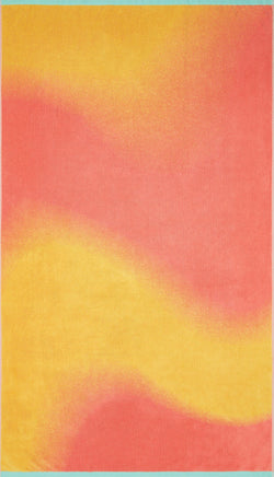 SE-SOLE asci. da spiagga 100x180 - corallo / 100 x 180 cm