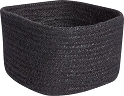 Panier AIONA - L : 13,0 cm x P : 12,0 cm x H : 9,0 cm / Noir
