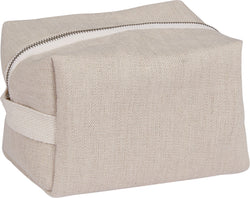 Trousse de toilette MAIRA - Beige / L : 19,0 cm x l : 14,5 cm x H : 12,0 cm