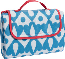 SE-CIAO Picknickdecke 130x180 blau - Blau / B: 130.0 cm x H: 180.0 cm