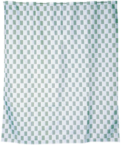 HOMEWORKS rideau de douche  - Bleu / L: 180.0 cm x H: 200.0 cm