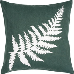 LEAF Cuscino decorativo  - verde / L: 45.0 cm x A: 45.0 cm