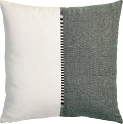 Coussin décoratif SOREN - vert / L : 45,0 cm x H : 45,0 cm