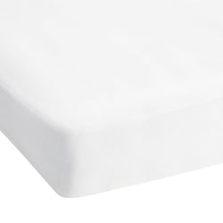 MALI Molleton fixe - Blanc / L: 180.0 cm x H: 200.0 cm