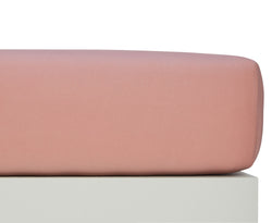 EVAN II Drap-housse en jersey stretch - Rose cendrée / L: 160.0 cm x H: 200.0 cm