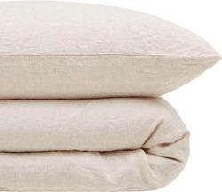 Biancheria da letto in lino ANDO - Federa - 65 x 65 cm / Bianco