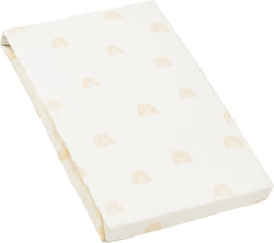 Lenzuolo con angoli in jersey AROA - Multicolore / L: 90,0 cm x P: 200,0 cm