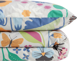 FLURINA Taie d'oreiller en percale - Multicolore / Taie d''oreiller - 50 x 70 cm