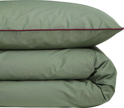 GIOIA Housse de couette en percale - Couronne de laurier / Fourre de duvet - 200 x 210 cm