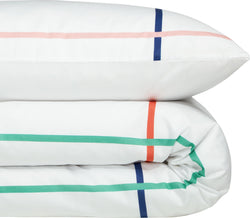 HENDRIK Perkal-Duvetbezug - Weiss / Duvetbezug - 160 x 210 cm