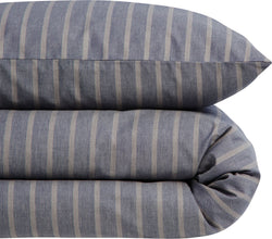 Fodera per cuscino in raso AYO - Fodera per cuscino - 65 x 65 cm / Blu notte