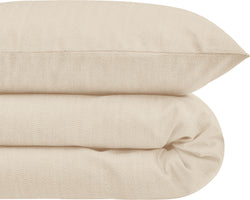 KAITO Housse de duvet en coton - Bouleau / Taie d''oreiller - 50 x 70 cm