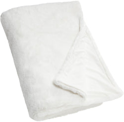 PEPITO Plaid 130x170cm - Weiss / L: 130.0 cm x H: 170.0 cm