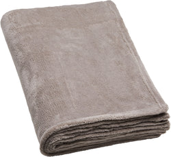 ANDRO Couverture - Taupe / L: 150.0 cm x H: 200.0 cm