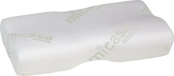 VITALE center Oreiller repose-nuque - Blanc / P: 30.0 cm x L: 50.0 cm x H: 10.0 cm