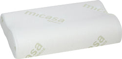 VITALE large Oreiller repose-nuque - Blanc / P: 30.0 cm x L: 50.0 cm x H: 10.0 cm
