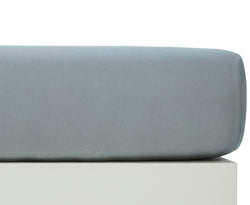 Lenzuolo con angoli LINN - Blu argento / Lenzuolo con angoli - 140/190-160/200