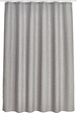 LINO Duschvorhang - B: 180.0 cm x H: 180.0 cm / Grau