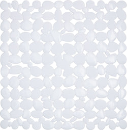 STONE Tapis de baignoire - Blanc / L: 53.0 cm x H: 53.0 cm